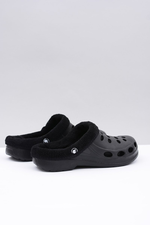 Women's Flip Flops Warmed Black Kroks EVA