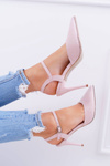 Stilettos Women's High Heel Plated Heel Pink Trends