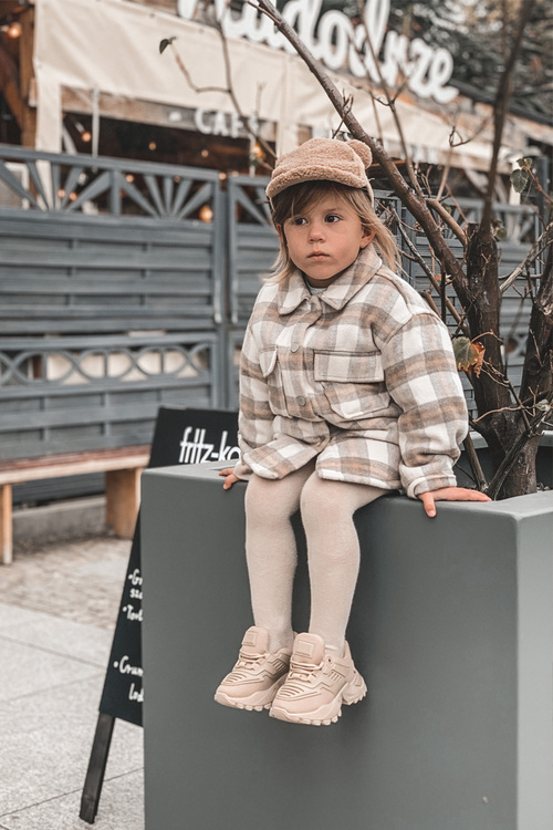 Children's Sneakers Beige Freak Out