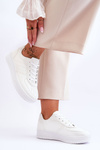 Classic Platform Sport Shoes White Feel It