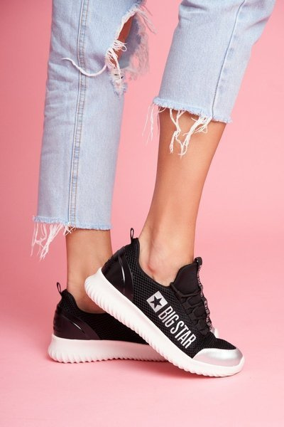 Buty Sportowe Big Star Czarne FF274A409