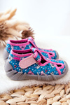 Boots Befado Velcro 190P100 Blue and pink