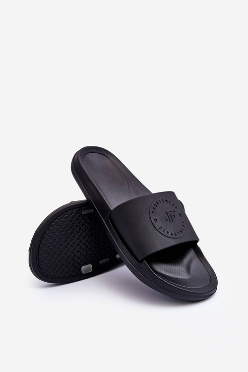 Men's Slippers 4F 4FSS23FFLIM075-20S Black