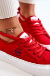 Sneakers On A Platform Lee Cooper LCW-22-31-0834L Red