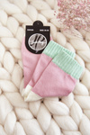 Women's Plain Cotton Socks Pink