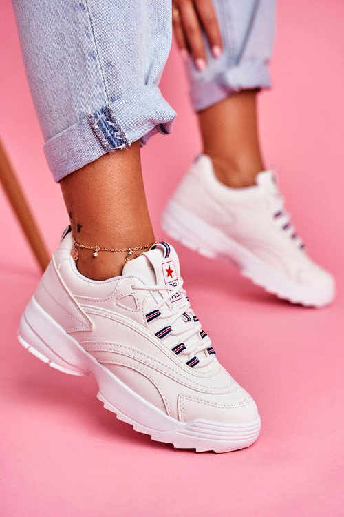 Women's Sports Shoes Sneakers White Boston