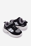 Children's Sports Sneakers With Velcro Black-Gray Selinea