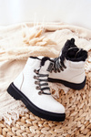 Children's fleece-lined boots White Doreen