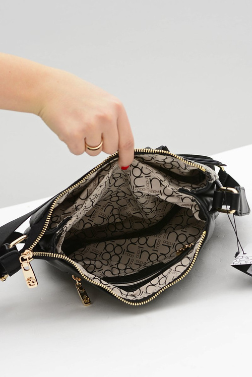 Nobo Women's Medium Black Handbag Letter Bag