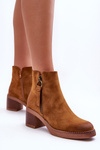 Women's Classic Suede Boots Brown Limoso