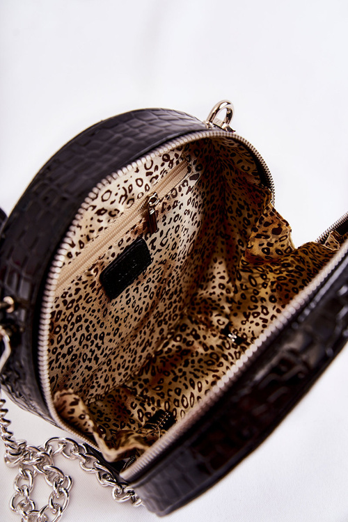 Torebka Kuferek Lakier Czarna GOE ZNJ007