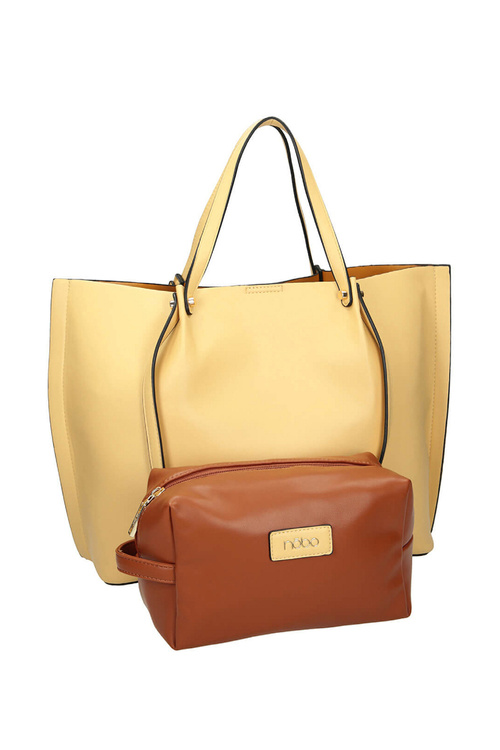 Big Shopper Bag NOBO M0100-C002 Yellow