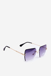 Women's Sunglasses With Gradient Lenses UV400 Gold-Black