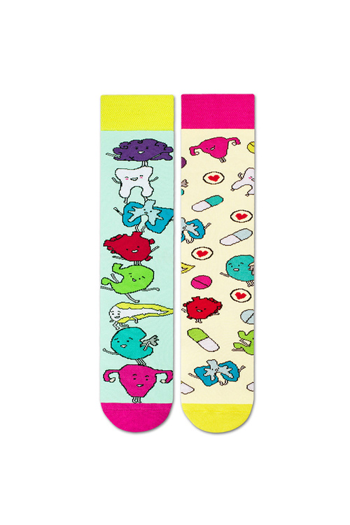 Zestaw Skarpetki Zooksy mixTURY Organy 2 Pary