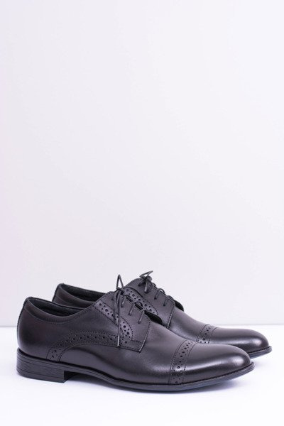 Men's Business Leather Half Boots Gerard Black