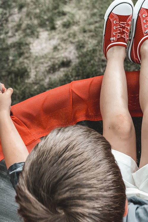 Children's Airy Sneakers Red Kids Club