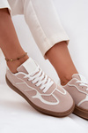 Low Women's Sneakers Beige Brenelle