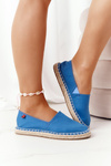 Espadrilles On A Braided Sole Big Star DD274A152 Dark Blue