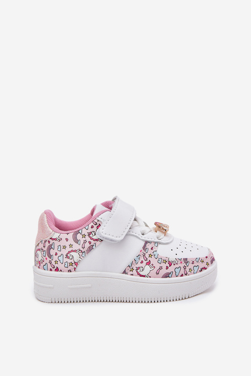 Children's sneakers sports shoes unicorns pink Thalia