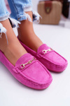 Mokassins Women's Lightweight Eco-suede Fuchsia Think