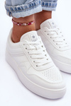 Women's Platform Sports Shoes White Pudina