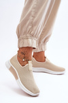 Classic Slip-On Trainers Beige Frankie