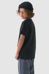 Boys Smooth Cotton T-shirt Black 4F 4FJWMM00TTSHM1626-20S