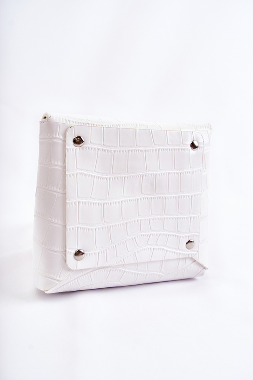 Leather Small Messenger Bag GOE ZNJ035 White