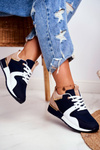 Women’s Sport Shoes Navy Gold Elements Clementine
