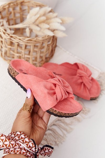 Children's Slippers On Cork Watermelon Little Wendy