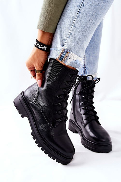 Worker Boots Warm-up Sergio Leone Black TR756  