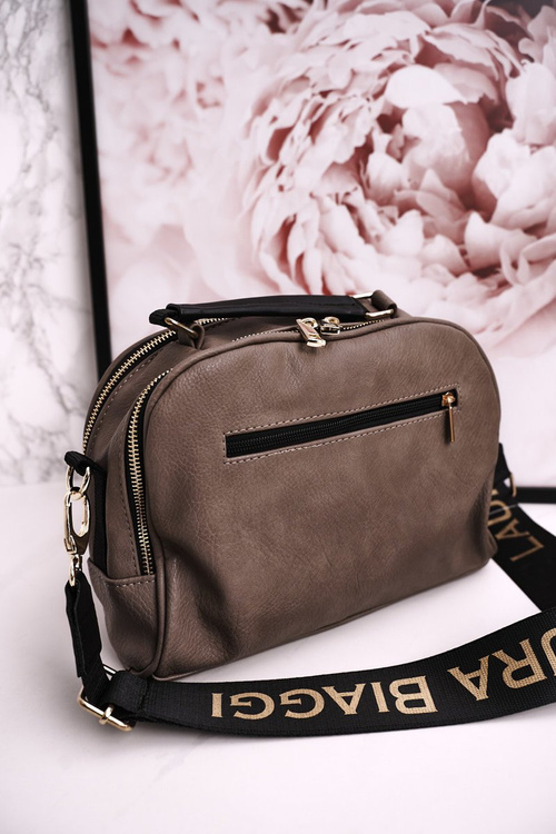 Messenger Bag Trunk Purse LAURA BIAGGI Beige