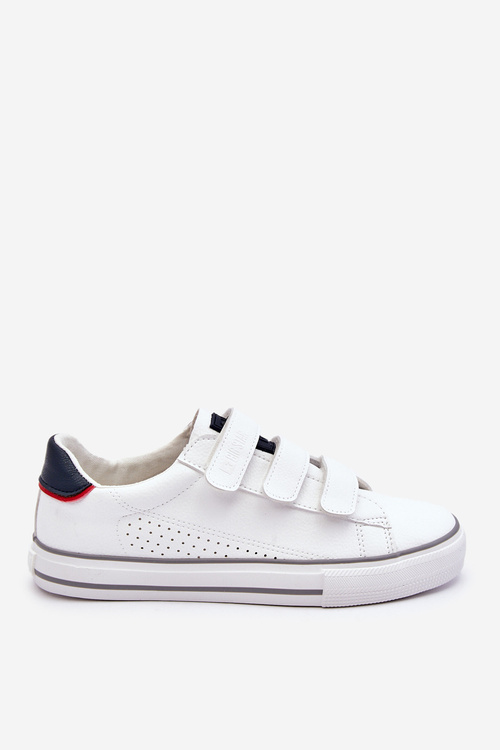 Men's Velcro Sneakers Big Star LL174632 White