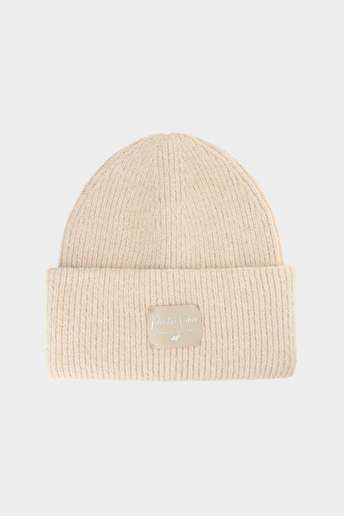 Girls Winter Hat 4F 4FJWAW24ACAPF415-83S Beige