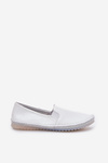 Leather Ballet Flats Maciejka T3512-11 White