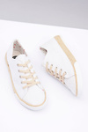 White Linen Women's Peppi Fabric Espadrilles