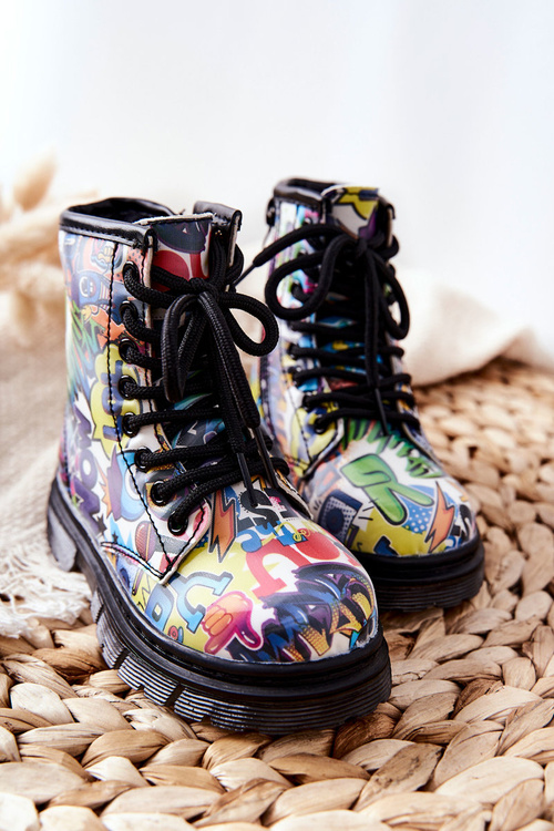 Children's Boots Warm With Zipper Coloured Tiptop