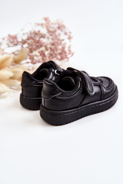 Children's Low Sport Shoes Black Frillo