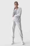 Womens Jogger Sweatpants 4F Gray 4FWMM00TTROF0945-27M
