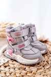 Children's Insulated Snow Boots Silver Nemi