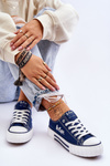 Women's Sneakers On The Platform Lee Cooper LCW-23-31-1803L Navy
