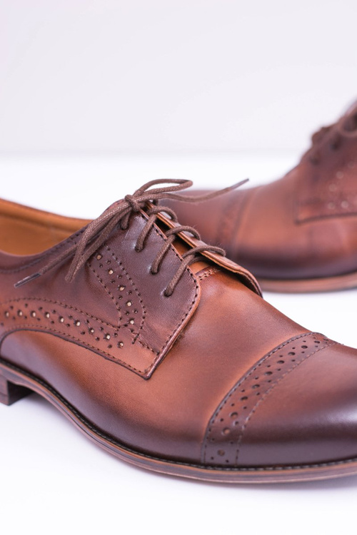 Men's Business Leather Half Boots Gerard Brown