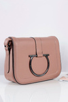 Women's Pink Shoulder Handbag Postman Bag