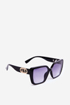 Women's Sunglasses With Decorative Detail UV400 Black