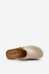 Women's Low Heel Slides Inblu BL000004 Beige