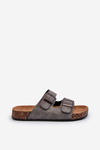 Men's Flip-flops with Cork Sole Grey Rosawia