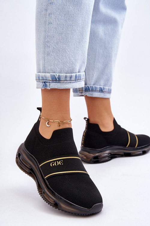 Damskie Wsuwane Sportowe Buty GOE LL2N4032 Czarne