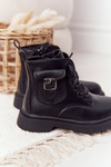 Children's Boots With Pocket Black TikTok