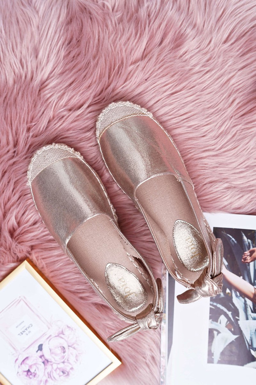 Espadrilles Women's Tennis Shoes Gold Moriente