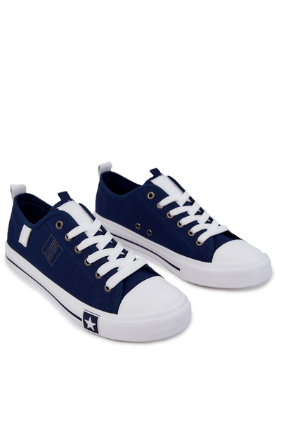 Trampki Męskie Niskie Granatowe Big Star JJ174138